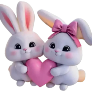 2 Bunnies STL