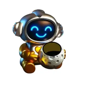 Baby Moon Robot  STL