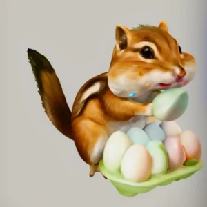 Easter Squirrel STL