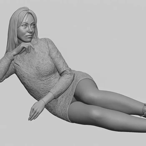 3D Girl STL