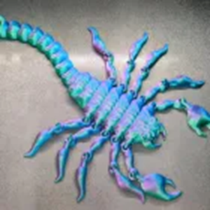 Articulated Scorpion STL