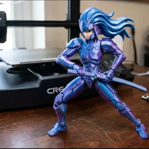 Anime Warrior STL