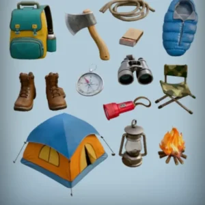 Camping Gear Model