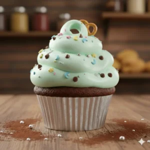Cupcake Keyring Model