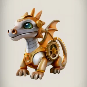Steampunk Dragon Model