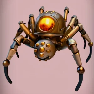 Steampunk Robot Spider Model