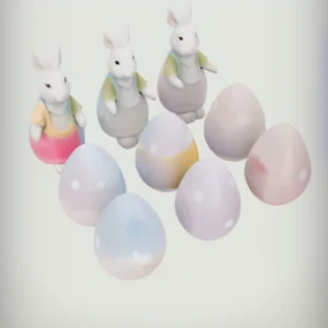 Bunnies & Eggs Model