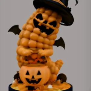 Corn Halloween Model