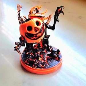 Pumpkin Skeleton Model