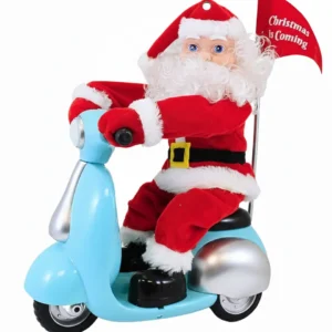 Santa on Scooter Model