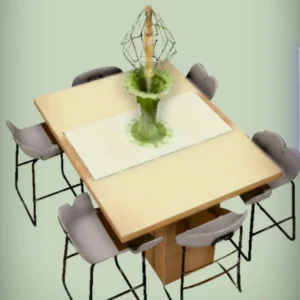 Kitchen Table & Chairs Model